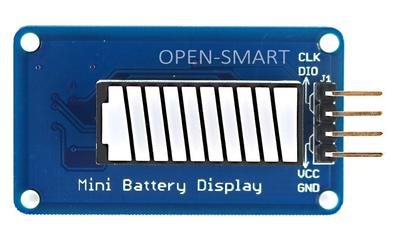 Het Mini Battery Display van Open-Smart is perfect voor statusleds voor je Raspberry Pi.